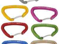 Карабин венто скалолазный лайт со скобой пурпурный