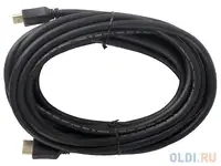 Кабель hdmi gembird/cablexpert, 7.5м, v2.0, 19m/19m, черный, позол.разъемы, экран, пакет 