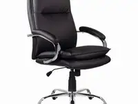 Кресло офисное brabix premium "cuba ex-542", экокожа, черное, 532549