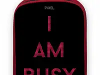 Рюкзак 13" pixel "plus" полиэстер черно-красный pxplusrl01