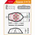 Палатка нормал буран 3n хаки  (уценка, истёк срок хранения, гарантия 14 дней), фотография 3