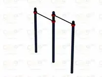 Воркаут  02 (108) | двойной турник