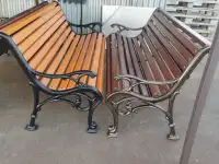 Скамья чугунная с подлокотниками  Лавочка чугунная с подлокотниками, фотография 3