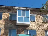 Установка крыши на балконах верхних этажей.балконы под ключ., фотография 2