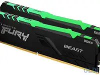 Оперативная память для компьютера kingston fury beast rgb dimm 32gb ddr3l