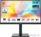 Msi modern md2412p 23.8" 16:9 fhd(1920x1080) ips flat,1ms(mprt),1000:1,100m:1,300nit,178/178,hd