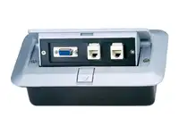 Встраиваемая панель с разъёмами soundking aj315