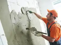 Выравнивание стен штукатурка шпатлёвка, фотография 3