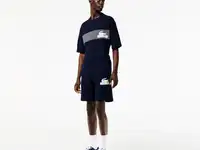 Мужские флисовые шорты lacoste из органического хлопка