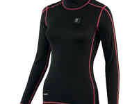 Термобелье майка сивера вуйма с воротником женская черная