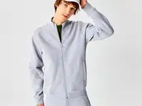 Мужская толстовка lacoste slim fit с флисом