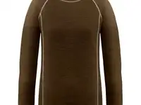 Термокофта poivre blanc 20-21 merino wool shirt peat, фотография 8