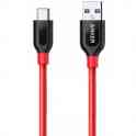 Кабель anker powerline+ 1.8m (a8169091) usb-c to usb 3.0. красный, фотография 2