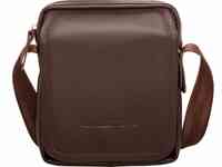 Небольшая кожаная сумка через плечо parker brown