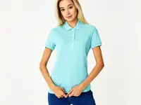Женское поло lacoste slim fit из эластичного хлопка