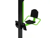 Жим ногами (зеленый) - уличный тренажер - ст 011-12, фотография 2