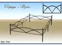 Кованные оградки, фотография 4