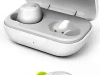 Гарнитура hama spirit chop зеленый белый