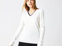 Женский свитер lacoste из шерсти и кашемира