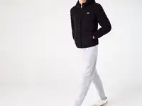 Легкий мужской водостойкий пуховик lacoste со складным капюшоном