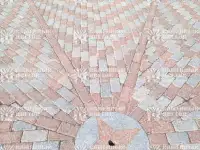 Делаем каменную брусчатку для двора 25 видов. Брусчатка из гранита, травертина. Опыт 20 лет, фотография 4