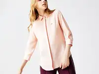 Женская рубашка lacoste regular fit