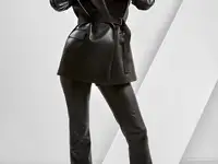 Жакет из экокожи vassa&co