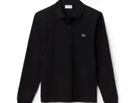 Мужское поло lacoste l.12.21 classic fit с длинным рукавом
