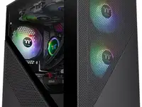 Корпус microatx thermaltake divider 170 tg без бп чёрный