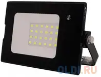 Эра б0043574 прожектор светодиодный lpr-041-1-65k-020 20вт 1400лм 6500к датчик движ нерегулир