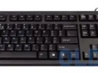 Клавиатура a4tech kr-85 черный ps/2
