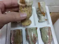 Сувениры из оникс РЮМКИ, фотография 2