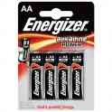 Батарейка energizer power alkaline lr6 aa, 1.5v, 4 шт. блистер, фотография 2