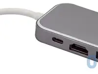 Greenconnect адаптер-переходник type c на hdmi+ usb3.0-разветвитель на 3 пота /