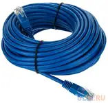 Патчкорд литой "telecom" utp кат.5е 15,0м синий