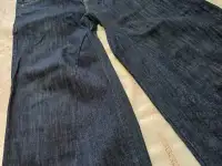 Продаются джинсы клеш унисекс 46-48 размер, фотография 2