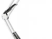 Ultraflash uf-312p с01 белый (светильник настольный,230v 60w)