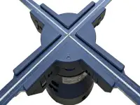 3D-голографический Модернизированный рекламный вентилятор., фотография 5