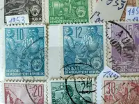 Продаю письменные марки ГДР 1953г.-1954г., фотография 4
