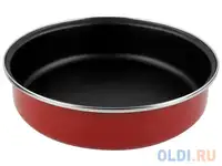 Форма для выпечки vitrinor круглая красная 26
