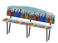 Скамейка детская коты мф 41.01.01-02