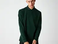 Мужское поло lacoste с длинными рукавами