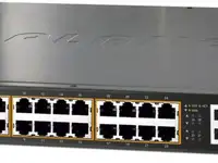 Ipv6/ipv4, 24-port managed 802.3at poe+ gigabit ethernet switch + 4-port gigabit