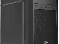 Корпус silverstone sst-ps16b чёрный (matx, 2xusb 3.0, hd audio)