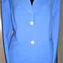 Костюм креп голубой р.54