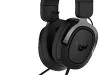 Игровая гарнитура проводная asus tuf gaming h3 черный серый 90yh028g-b1ua00