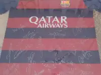 Футболка с автографами игроков FC Barcelona, фотография 6