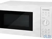 Микроволновая печь sunwind sun-mw001 600 вт белый