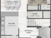 Продается роскошный таунхаусвилла в Дубай H1-21 1st Street Мейдан-Саут-Виллас Вади эс Сафа 3 Хадаэк Мухаммед Бин Рашид, фотография 5