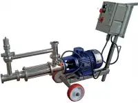 Винтовой насос с загрузочным бункером для пищевой промышленности, фотография 4